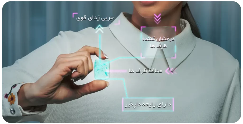 ویژگی‌های قرص ماشین ظرفشویی پروشاین