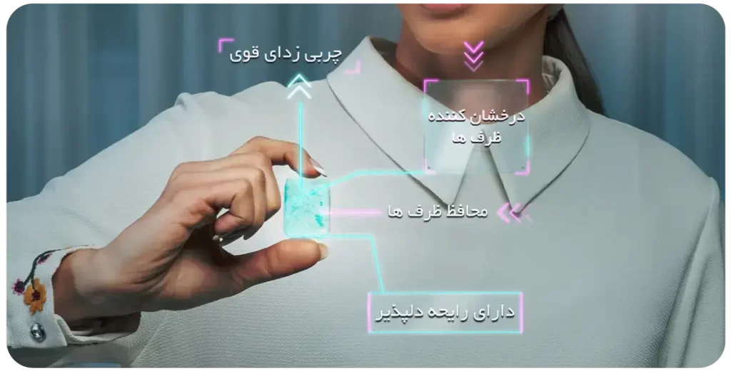 ویژگی‌های قرص ماشین ظرفشویی پروشاین